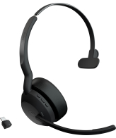 Jabra Evolve2 55 Headset Draadloos Hoofdband Kantoor/callcenter USB Type-C Bluetooth Oplaadhouder