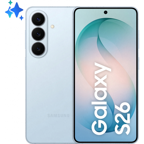 Samsung Galaxy S26 16 cm (6.3") Dual SIM Android 16.0 5G USB Type-C 12 GB 512 GB 4300 mAh Blauw