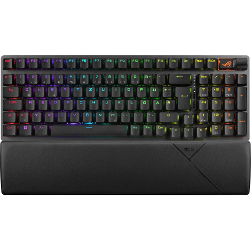 ASUS ROG Strix Scope II 96 Wireless toetsenbord Gamen USB + RF Wireless + Bluetooth QWERTZ Duits Zwart
