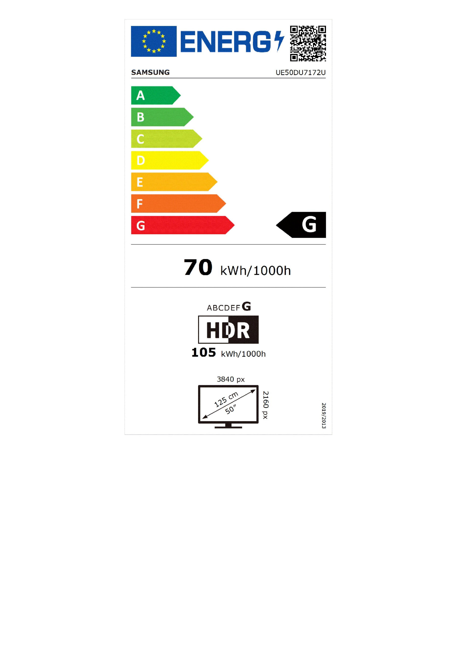 Samsung UE50DU7172U 127 cm (50") 4K Ultra HD Smart TV Wifi Zwart - Afbeelding 8