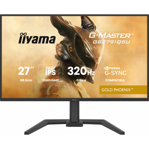 iiyama G-MASTER GB2791QSU-B1 computer monitor 68,6 cm (27") 2560 x 1440 Pixels Wide Quad HD Zwart