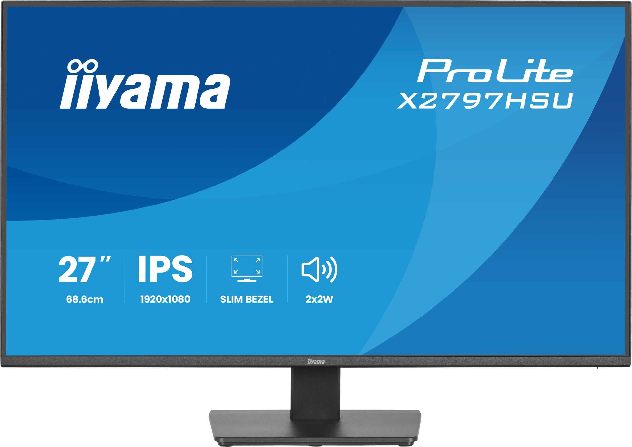 iiyama ProLite X2797HSU-B1 computer monitor 68,6 cm (27") 1920 x 1080 Pixels Full HD LED Zwart - Afbeelding 3