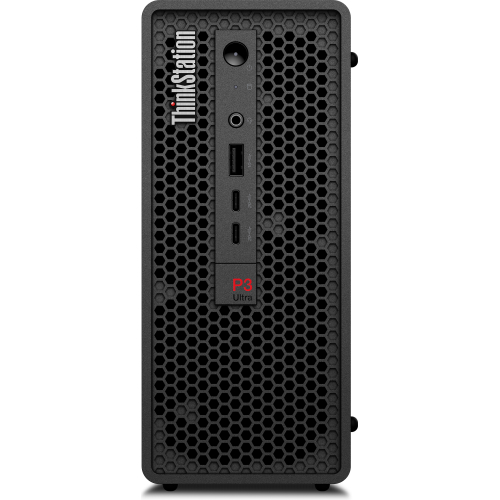 Lenovo ThinkStation P3 Ultra SFF Gen 2 Intel Core Ultra 7 265K 32 GB DDR5-SDRAM 1 TB SSD NVIDIA RTX A1000 Windows 11 Pro Workstation Zwart