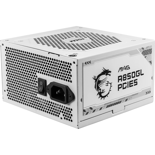 MSI MAG A850GL PCIE5 WHITE power supply unit 850 W 20+4 pin ATX ATX Wit