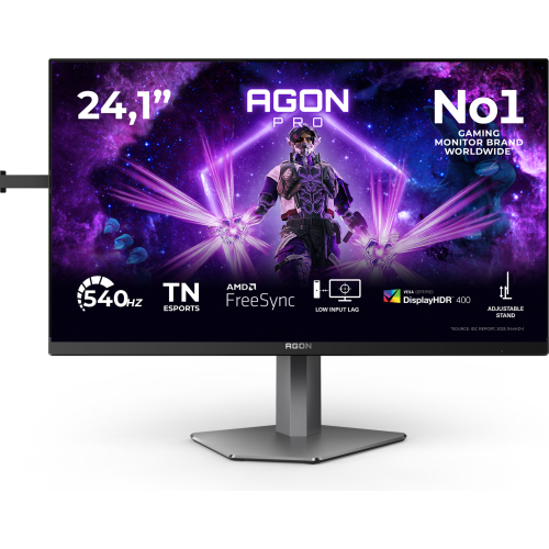 AOC AGON PRO AG246FK computer monitor 61,2 cm (24.1") 1920 x 1080 Pixels Full HD LCD Zwart