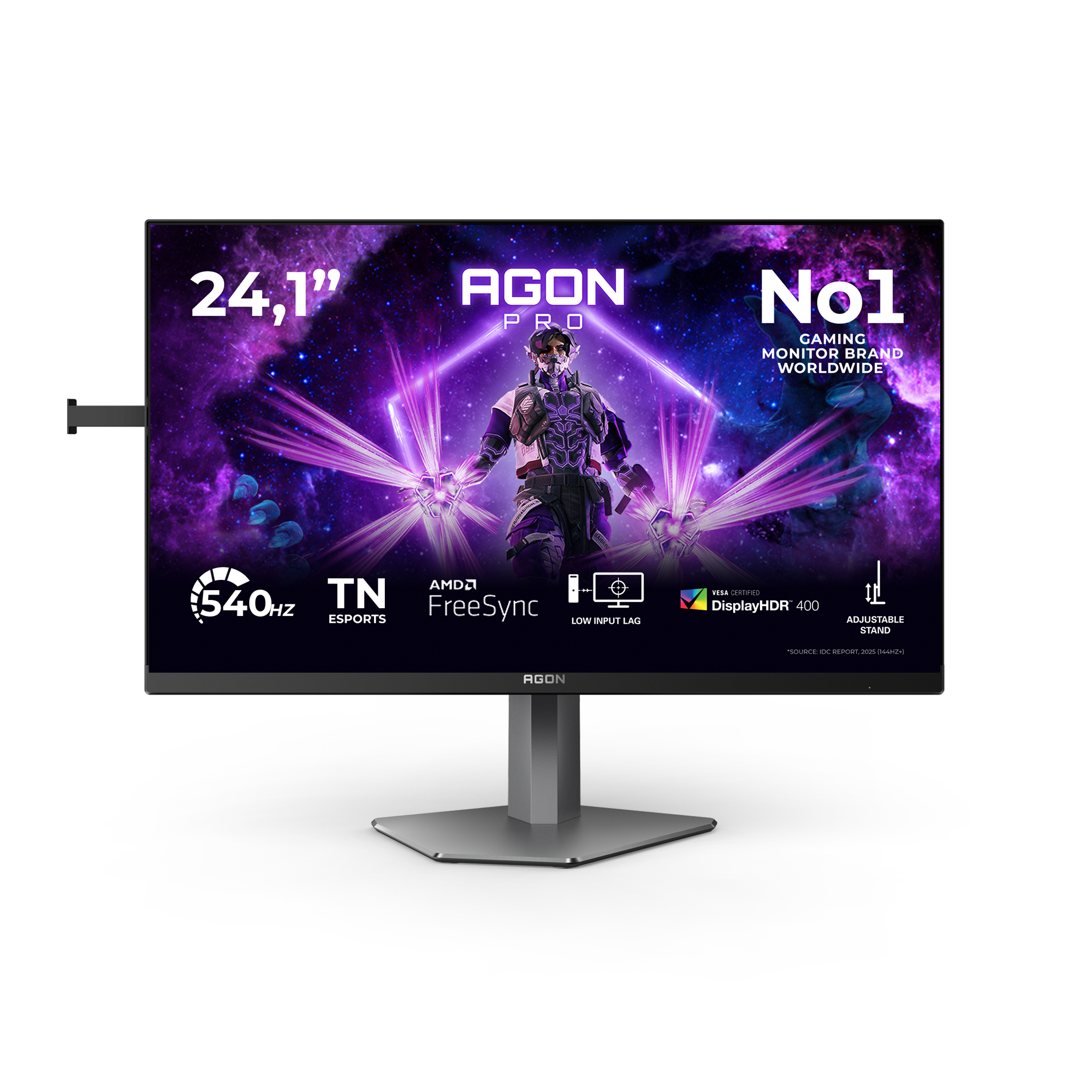 AOC AGON PRO AG246FK computer monitor 61,2 cm (24.1") 1920 x 1080 Pixels Full HD LCD Zwart