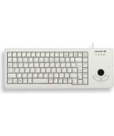 CHERRY XS Trackball toetsenbord Universeel USB QWERTZ Duits Grijs