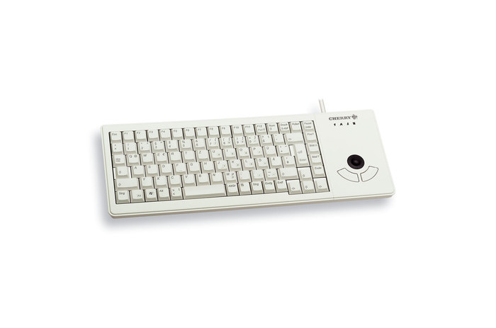 CHERRY XS Trackball toetsenbord Universeel USB QWERTZ Duits Grijs - Afbeelding 2