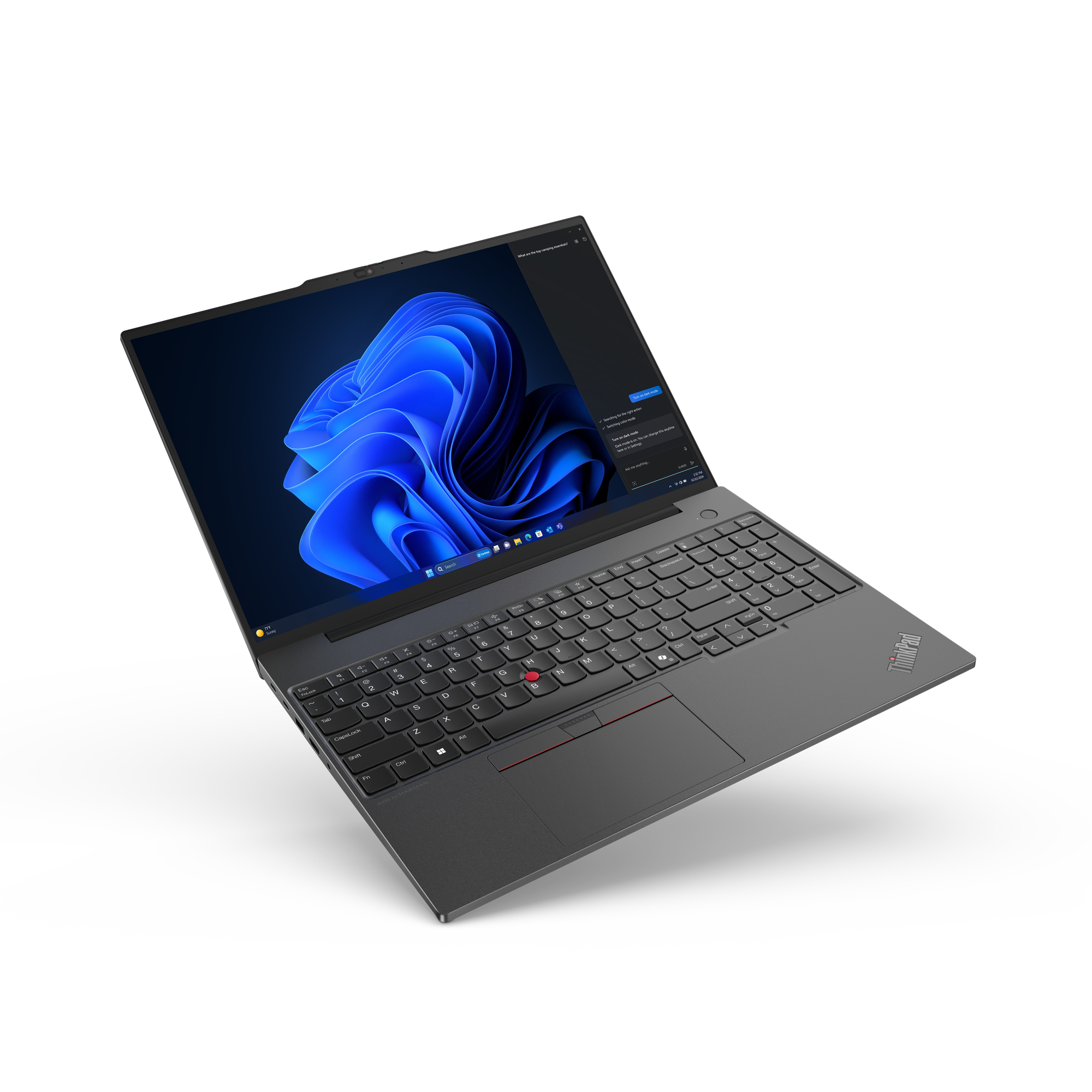 Lenovo ThinkPad E16 Gen 2 (AMD) AMD Ryzen™ 5 7535U Laptop 40,6 cm (16") WUXGA 8 GB DDR5-SDRAM 256 GB SSD Wi-Fi 6E (802.11ax) Windows 11 Pro Engels Zwart - Afbeelding 18