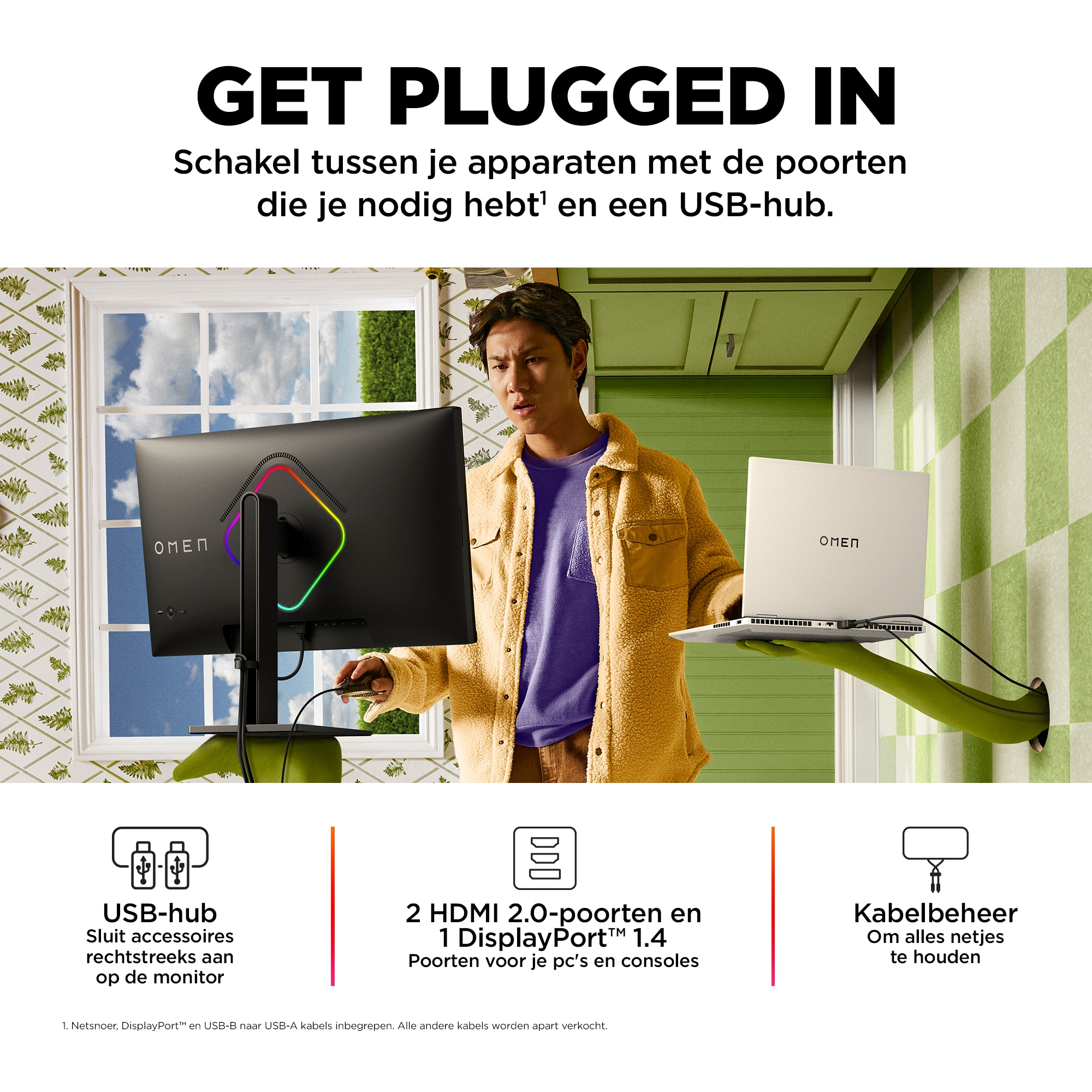 OMEN by HP 27 inch FHD 240 Hz gaming monitor - OMEN 27s - Afbeelding 7