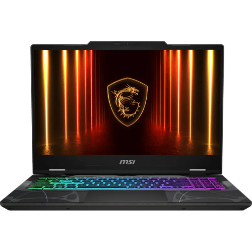 MSI Cyborg 15 B2RWFKG-038XPL Intel Core 7 240H Laptop 39,6 cm (15.6") Full HD 16 GB DDR5-SDRAM 512 GB SSD NVIDIA GeForce RTX 5060 Wi-Fi 6E (802.11ax) Gratis DOS Zwart