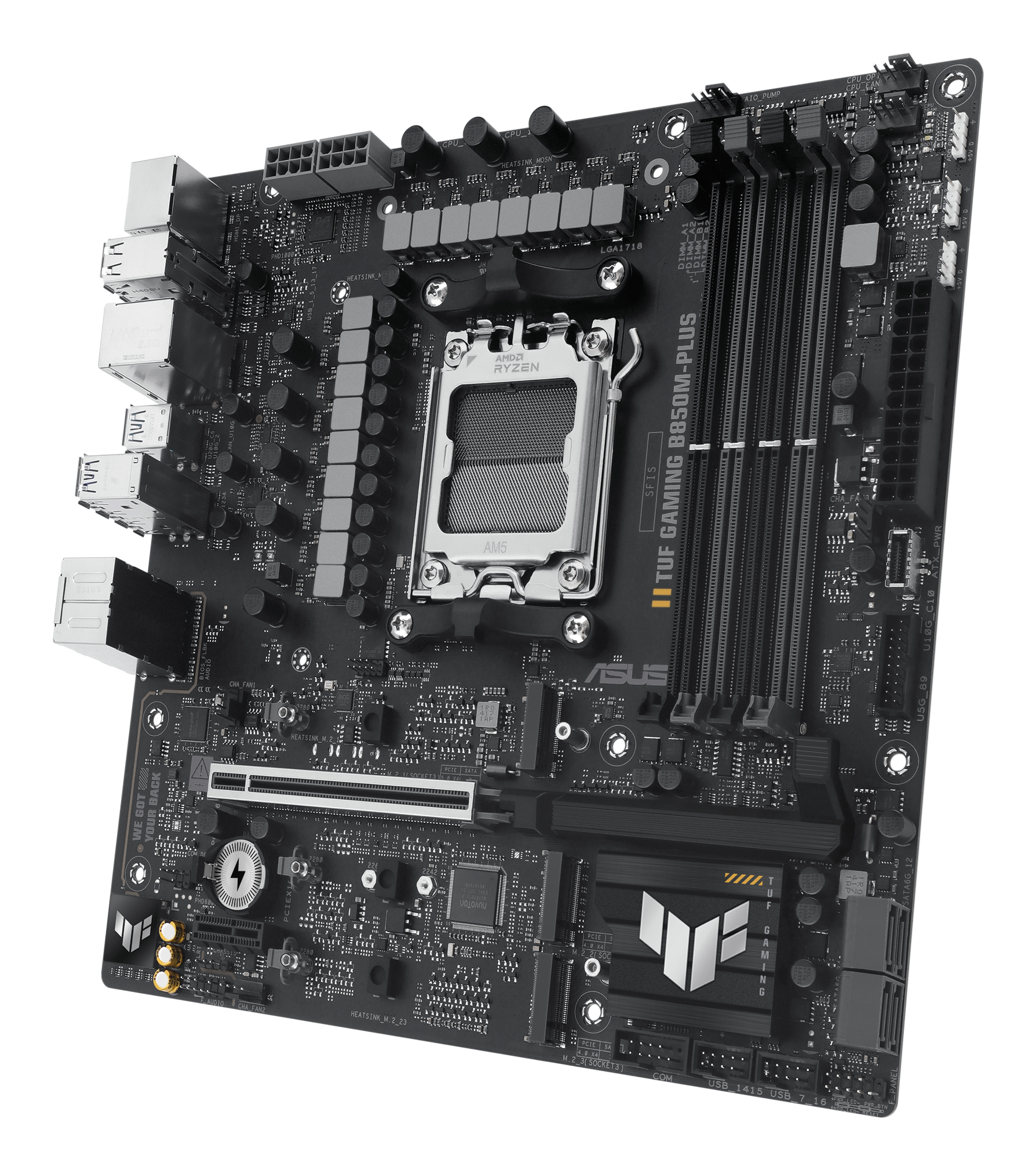 ASUS TUF GAMING B850M-PLUS AMD B850 Socket AM5 micro ATX - Afbeelding 5