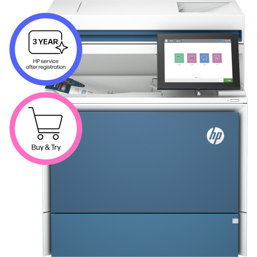 HP LaserJet Color Enterprise MFP 5800dn printer