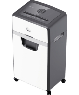HP OneShred 24CC papiervernietiger Deeltjesversnippering 65 dB 22 cm Wit, Zwart
