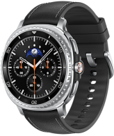 Samsung Galaxy Watch 8 Classic 3,3 cm (1.3") AMOLED 46 mm Digitaal 438 x 438 Pixels Touchscreen 4G Zilver Wifi GPS