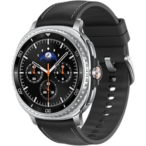 Samsung Galaxy Watch 8 Classic 3,3 cm (1.3") AMOLED 46 mm Digitaal 438 x 438 Pixels Touchscreen 4G Zilver Wifi GPS