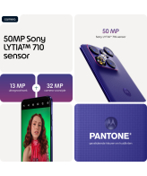 Motorola edge 70 fusion 17,2 cm (6.78") Dual SIM Android 16.0 5G USB Type-C 12 GB 256 GB 7000 mAh Violet