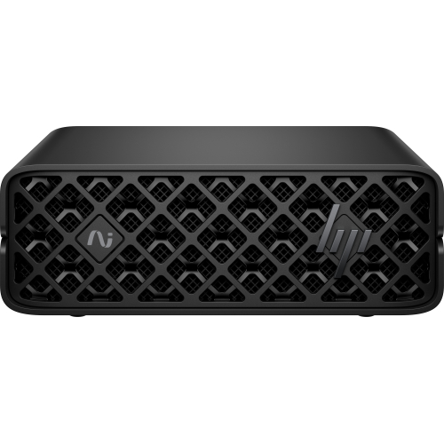 HP ZGX Nano G1n AI GB10 128 GB LPDDR5x-SDRAM 4 TB SSD Linux Mini PC Workstation AI Workstation, AI PC Zwart