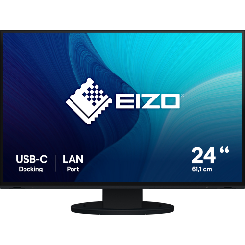 EIZO FlexScan EV2495-BK computer monitor 61,2 cm (24.1") 1920 x 1200 Pixels WUXGA LCD Zwart