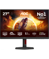 AOC G4 Q27G4SRU computer monitor 68,6 cm (27") 2560 x 1440 Pixels Quad HD LED Zwart, Rood