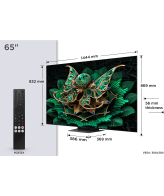 TCL 65C7K tv 165,1 cm (65") 4K Ultra HD Smart TV Wifi Metallic 2600 cd/m²