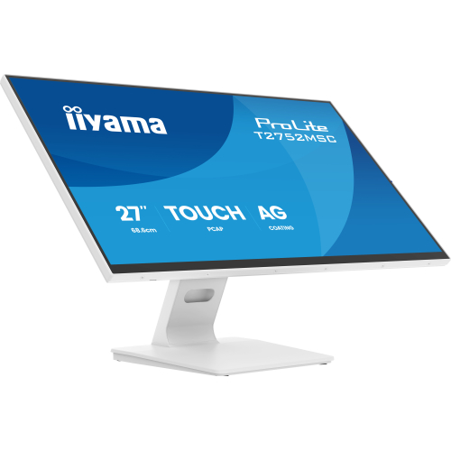 iiyama ProLite T2752MSC-W1AG computer monitor 68,6 cm (27") 1920 x 1080 Pixels Full HD LCD Touchscreen Wit