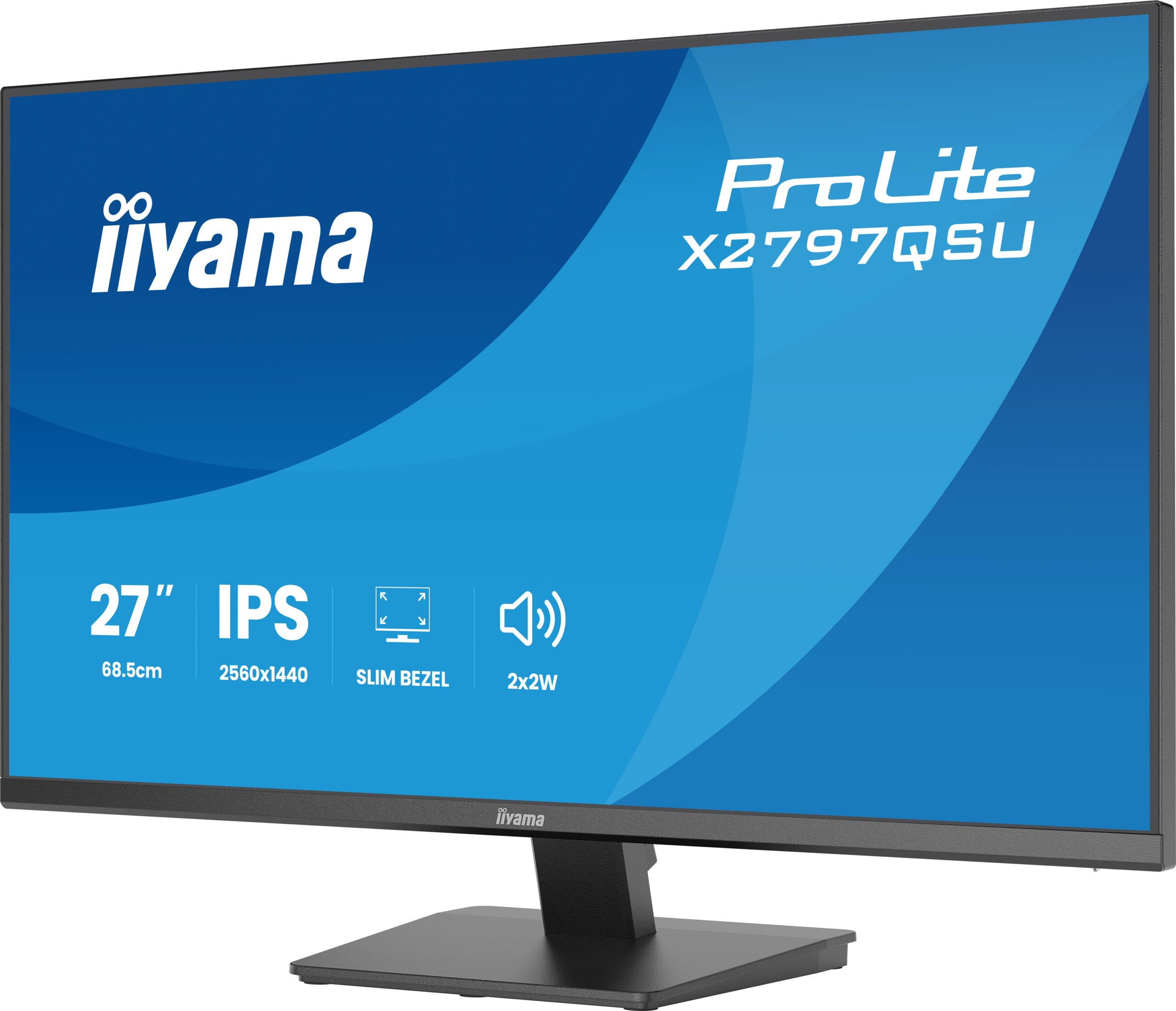 iiyama ProLite X2797QSU-B1 computer monitor 68,6 cm (27") 2560 x 1440 Pixels Quad HD LED Zwart - Afbeelding 5