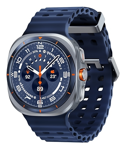 Samsung Galaxy Watch Ultra 3,81 cm (1.5") AMOLED 47 mm Digitaal 480 x 480 Pixels Touchscreen 4G Titanium Wifi GPS