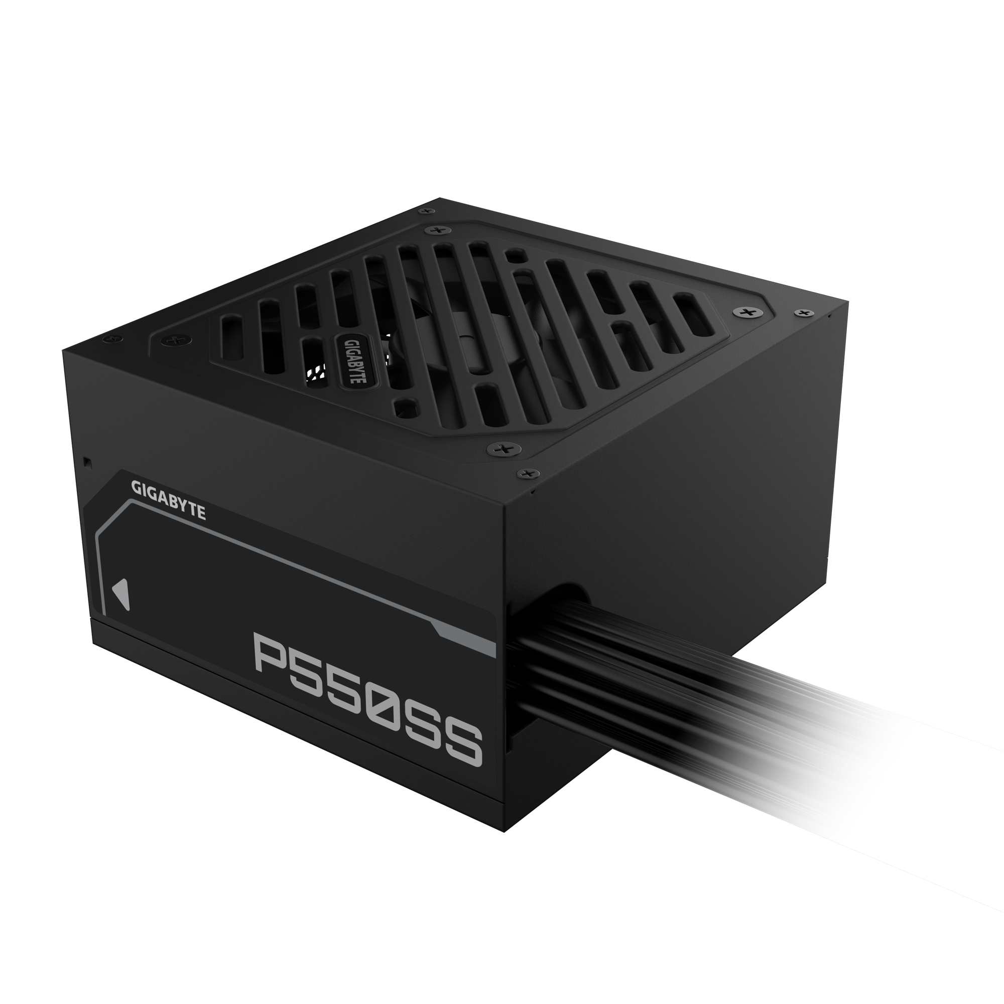 GIGABYTE P550SS power supply unit 550 W 20+4 pin ATX ATX Zwart - Afbeelding 5