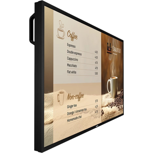 Philips 6000 series 43BDL6017P Digitale signage flatscreen 108 cm (42.5") LCD 800 cd/m² 4K Ultra HD Zwart Type processor Android 14 24/7