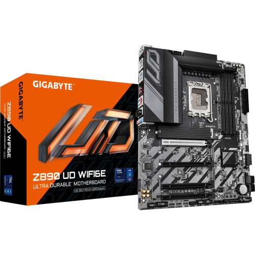 GIGABYTE Z890 UD WIFI6E moederbord Intel Z890 LGA 1851 (Socket V1) ATX