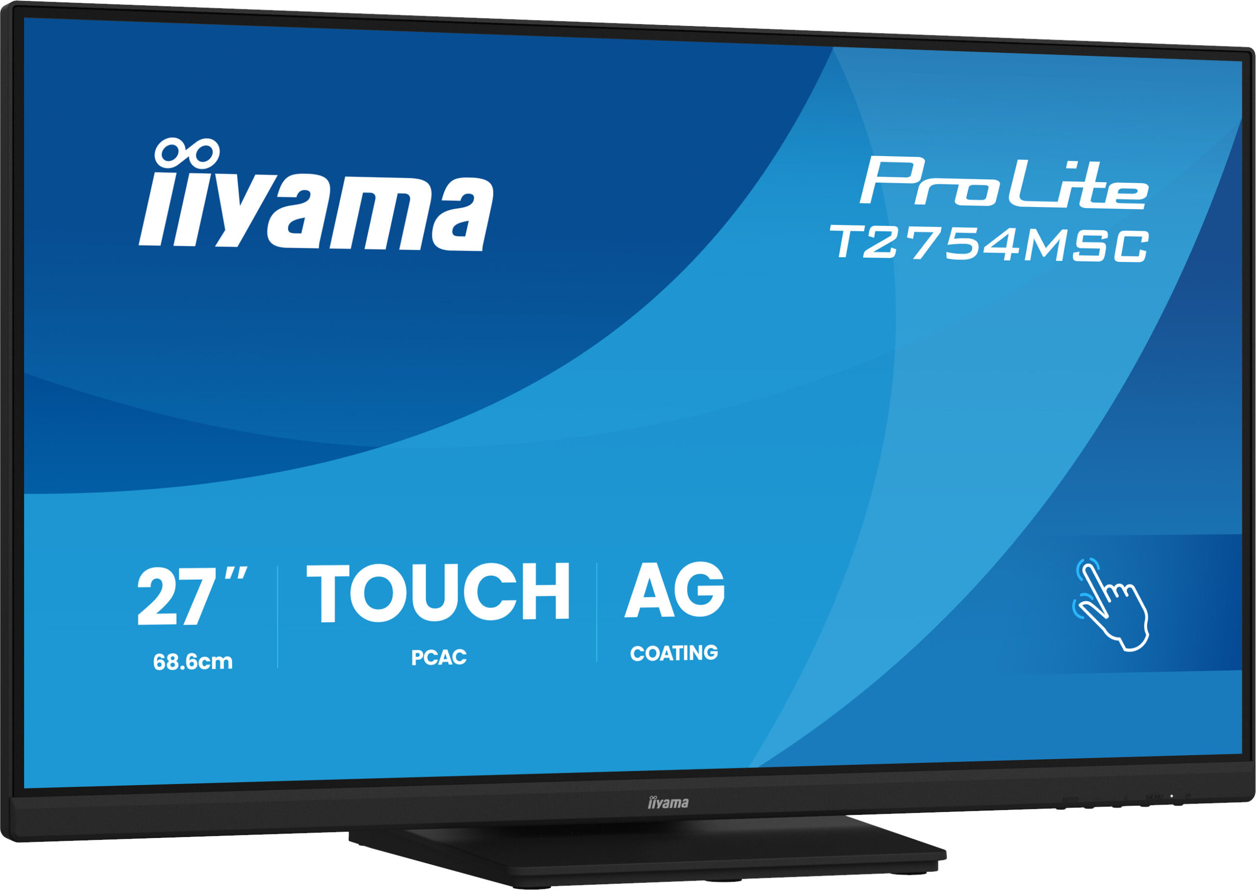 iiyama ProLite T2754MSC-B2AG computer monitor 68,6 cm (27") 1920 x 1080 Pixels Full HD LED Touchscreen Multi-gebruiker Zwart - Afbeelding 2