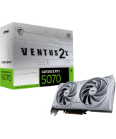 MSI GeForce RTX5070 VENTUS 2X OC White NVIDIA GeForce RTX 5070 12 GB GDDR7