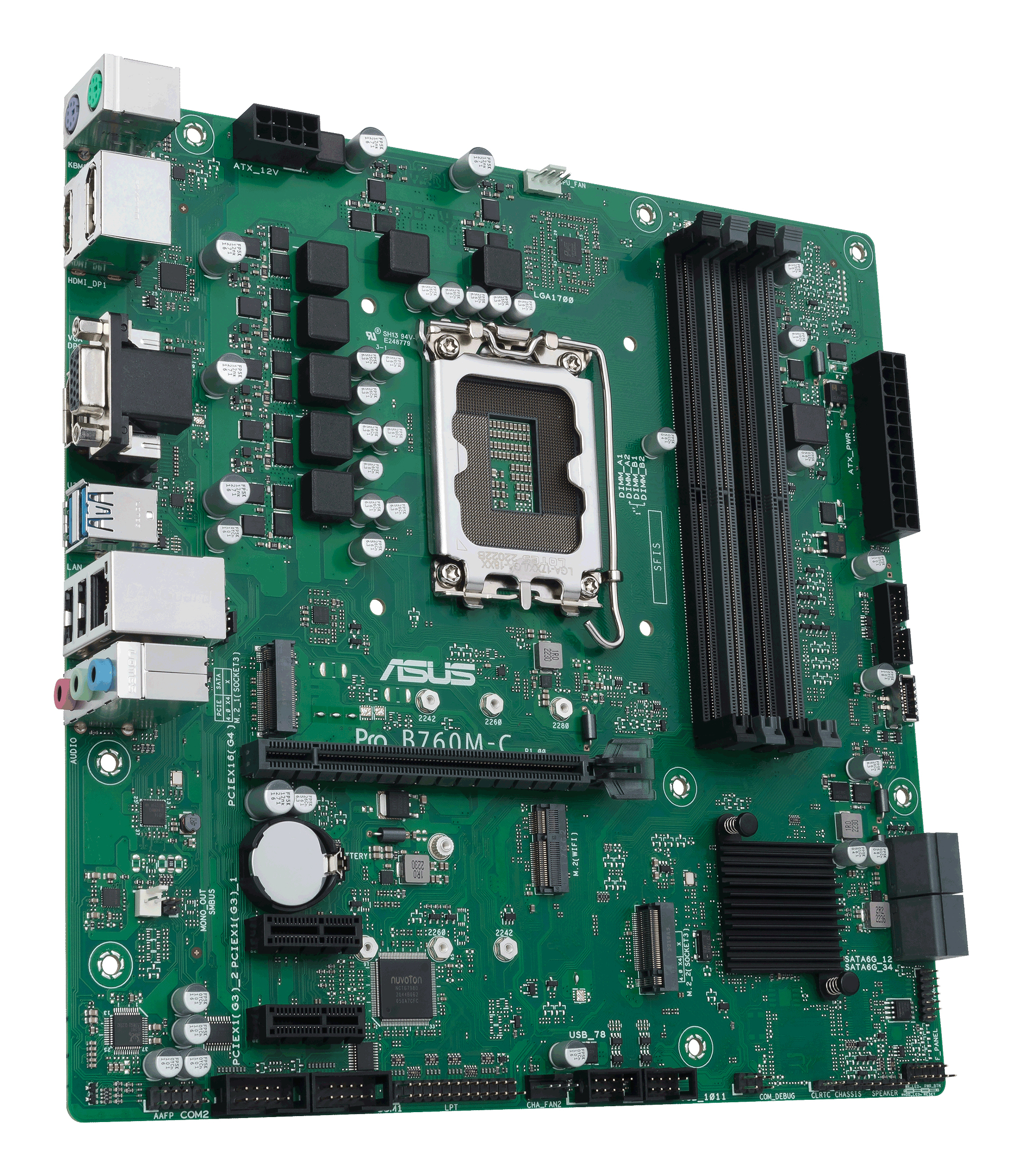 ASUS PRO B760M-C-CSM Intel B760 LGA 1700 micro ATX - Afbeelding 4