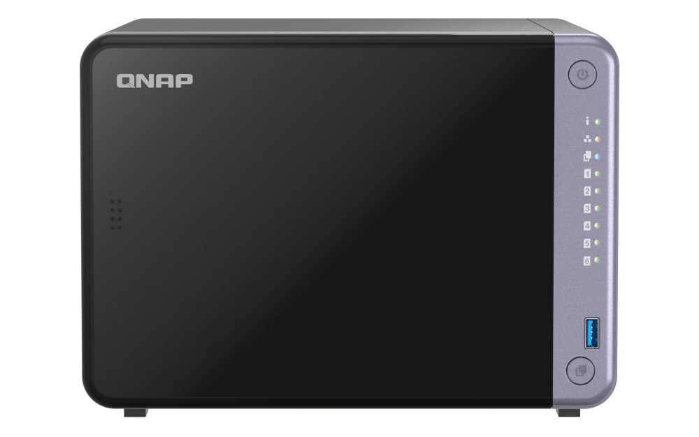 QNAP TS-632X-4G data-opslag-server NAS Tower Alpine Alpine AL-524 4 GB DDR4 QNAP QTS Zwart - Afbeelding 2