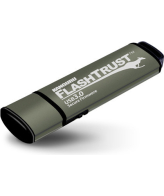 iStorage Kanguru FlashTrust USB 3.0 128GB USB flash drive USB Type-A 3.2 Gen 1 (3.1 Gen 1) Grijs
