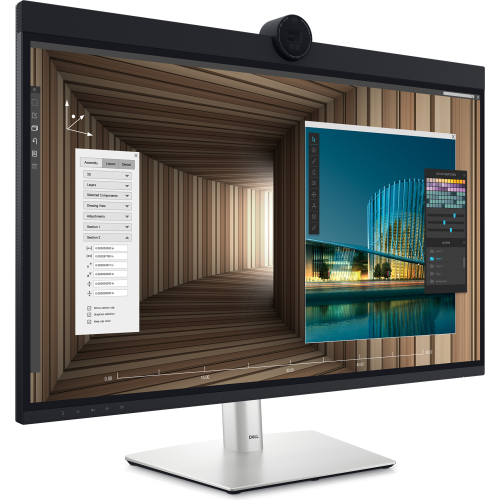 DELL UltraSharp U3224KBA computer monitor 80 cm (31.5") 6144 x 3456 Pixels 6K Ultra HD LCD Zwart, Zilver