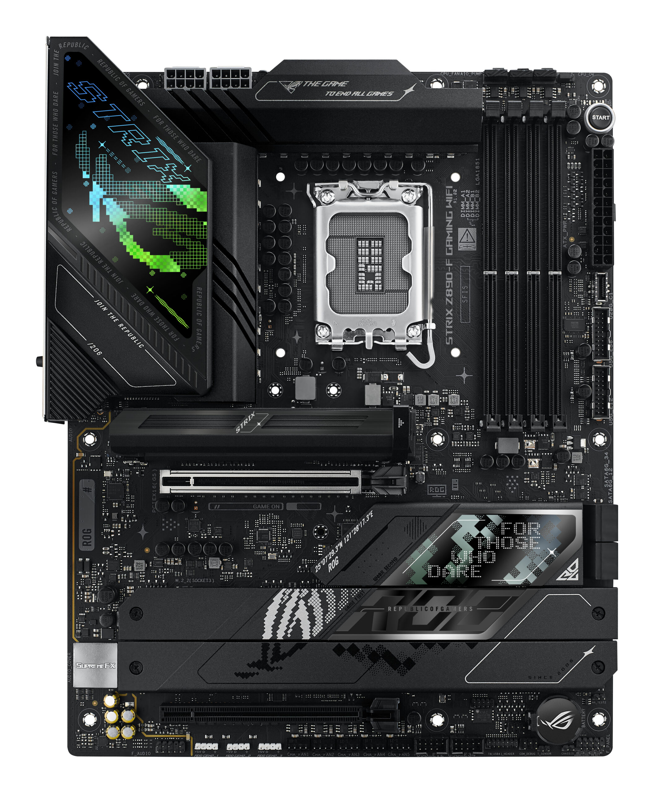 ASUS ROG STRIX Z890-F GAMING WIFI Intel Z890 LGA 1851 (Socket V1) ATX - Afbeelding 2