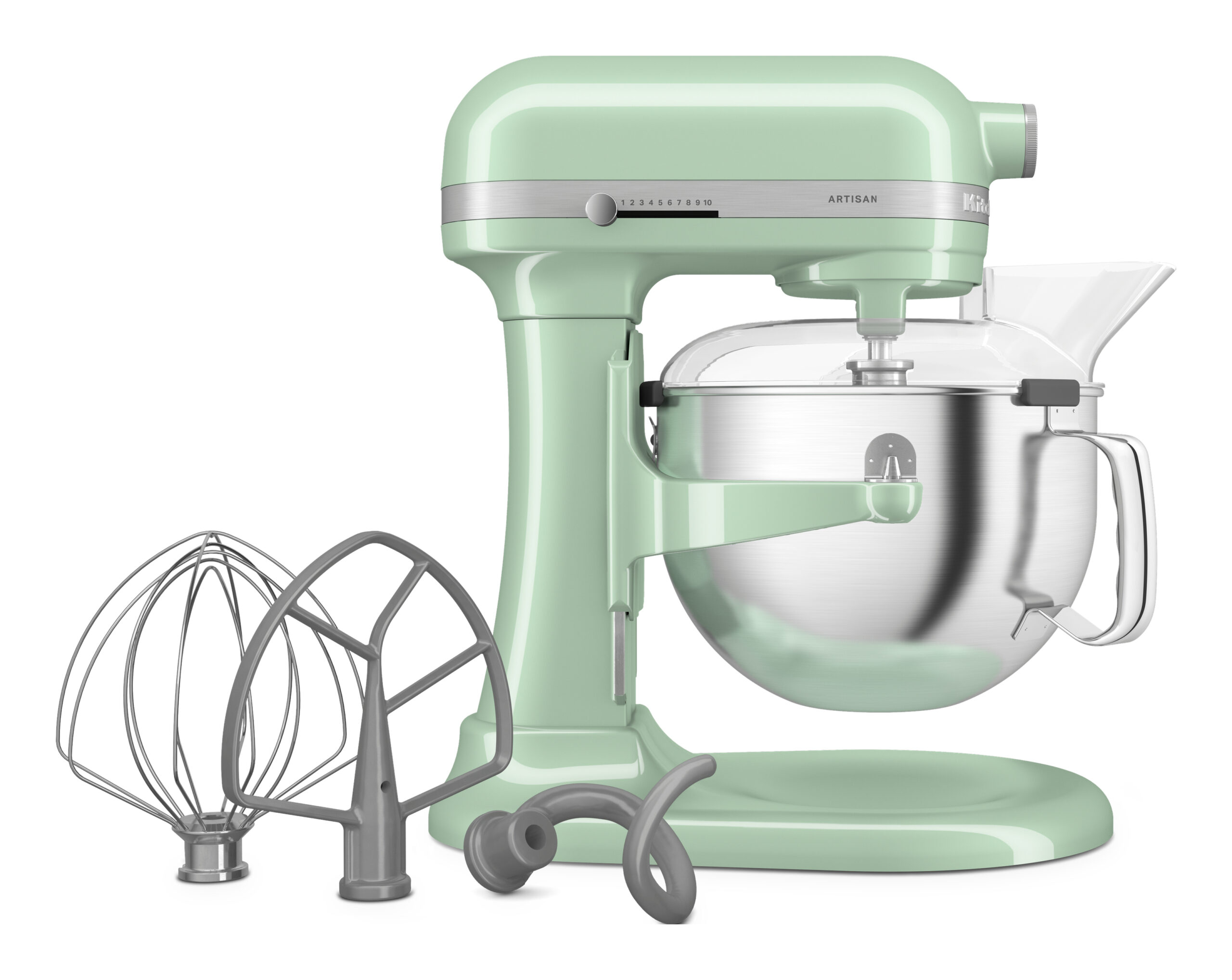 KitchenAid 5KSM60SPXEPT Staande mixer 375 W Groen - Afbeelding 2