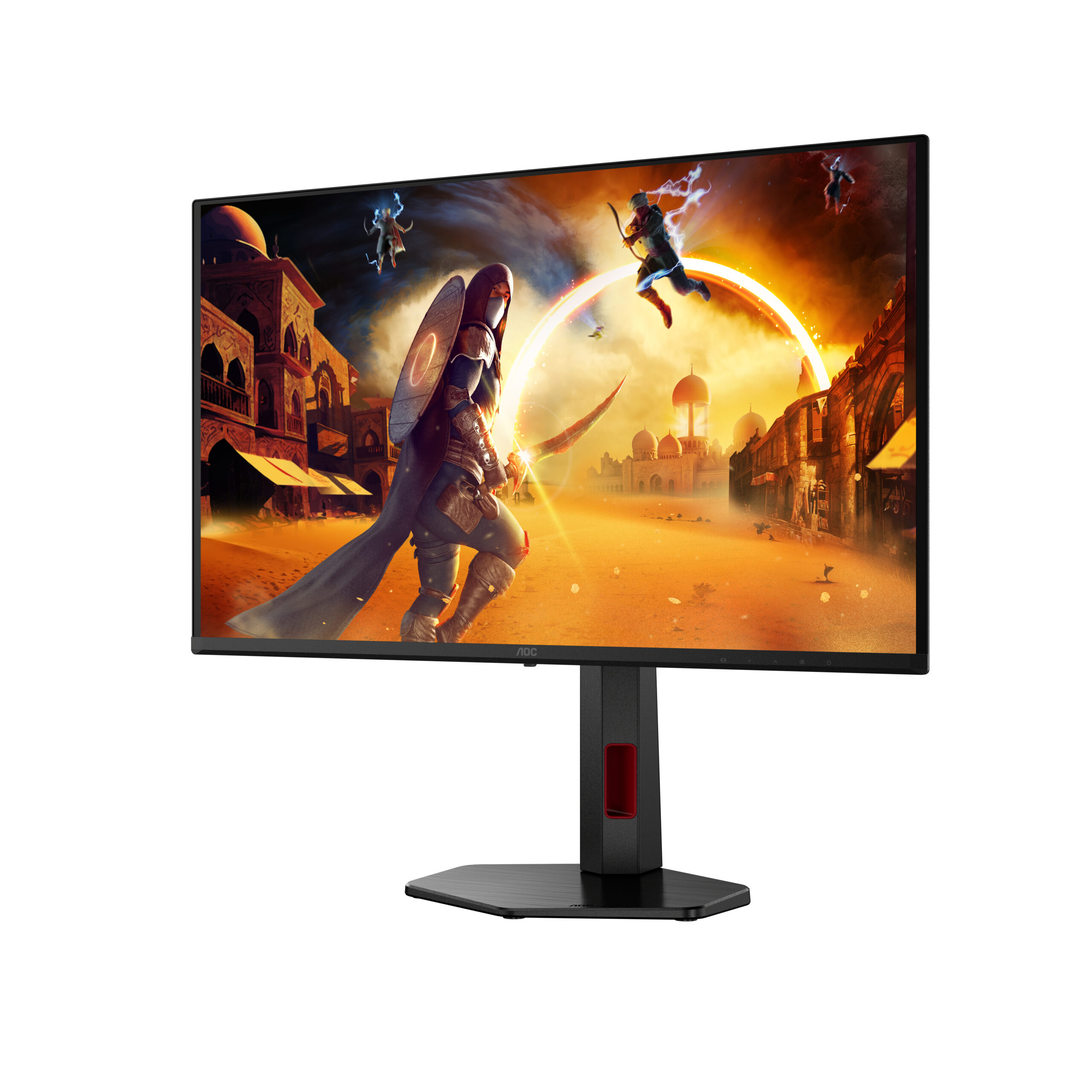 AOC G4 Q27G4SDR computer monitor 67,3 cm (26.5") 2560 x 1440 Pixels Quad HD QD-OLED Zwart, Rood - Afbeelding 8