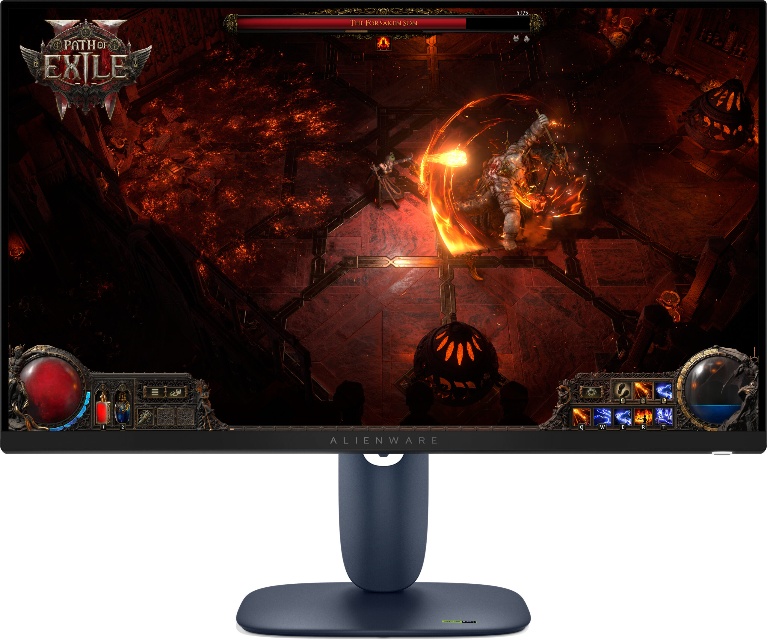 Alienware AW2725DM computer monitor 68,6 cm (27") 2560 x 1440 Pixels Wide Quad HD LCD Blauw - Afbeelding 2