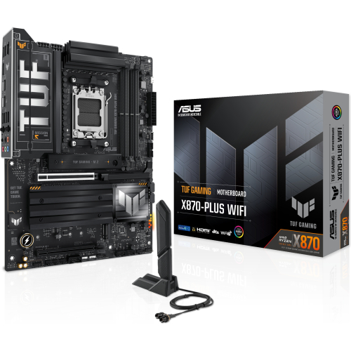 ASUS TUF GAMING X870-PLUS WIFI AMD X870 Socket AM5 ATX