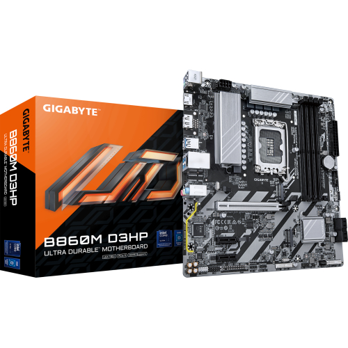 GIGABYTE B860M D3HP moederbord Intel B860 LGA 1851 (Socket V1) micro ATX