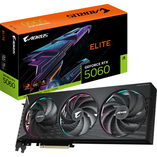 GIGABYTE AORUS GeForce RTX 5060 ELITE 8G NVIDIA 8 GB GDDR7
