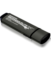 iStorage Kanguru Defender Elite300, 64GB USB flash drive USB Type-A 3.2 Gen 1 (3.1 Gen 1) Zwart, Grijs