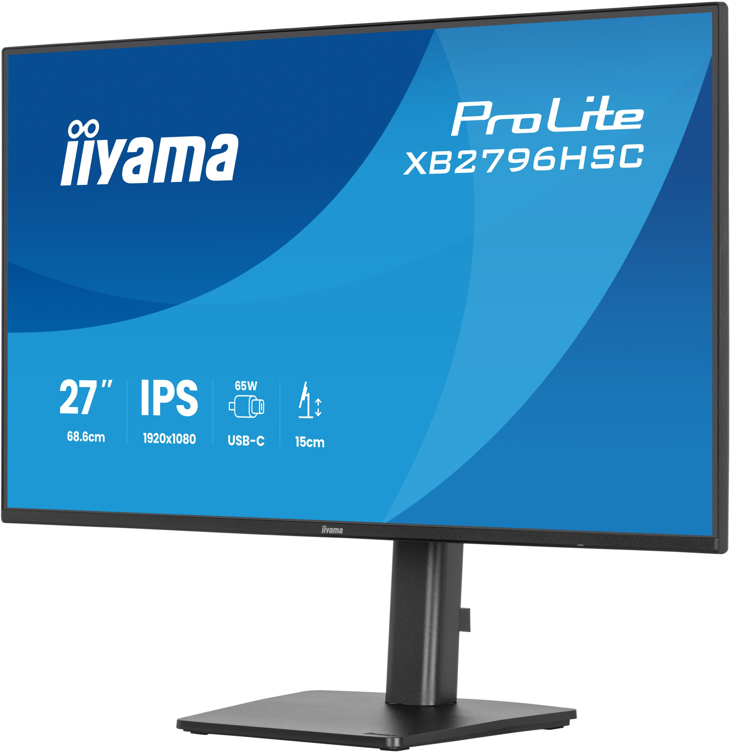 iiyama ProLite XB2796HSC-B1 computer monitor 68,6 cm (27") 1920 x 1080 Pixels Full HD LED Zwart - Afbeelding 4