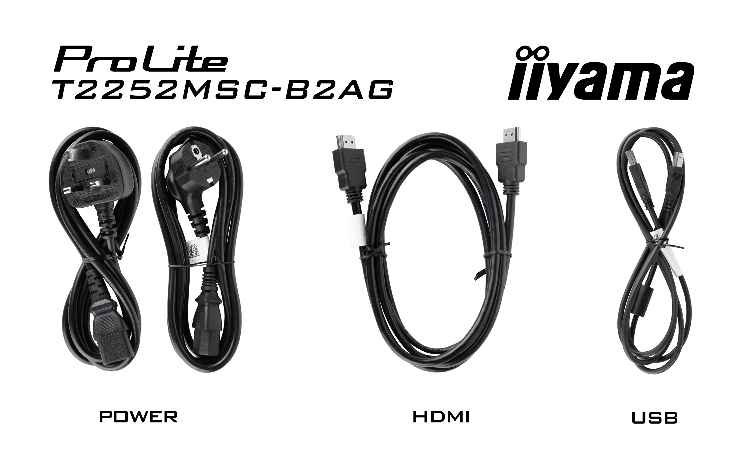 iiyama ProLite T2252MSC-B2AG computer monitor 54,6 cm (21.5") 1920 x 1080 Pixels Full HD LCD Touchscreen Zwart - Afbeelding 14