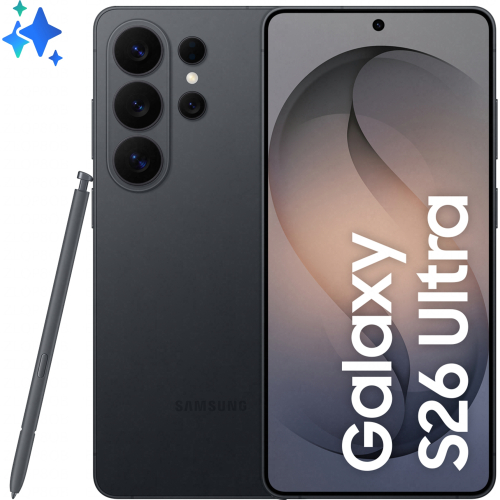 Samsung Galaxy S26 Ultra 17,5 cm (6.9") Dual SIM Android 16.0 5G USB Type-C 12 GB 256 GB 5000 mAh Zwart