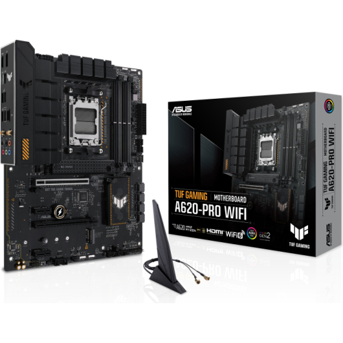 ASUS TUF GAMING A620-PRO WIFI AMD A620 Socket AM5 ATX