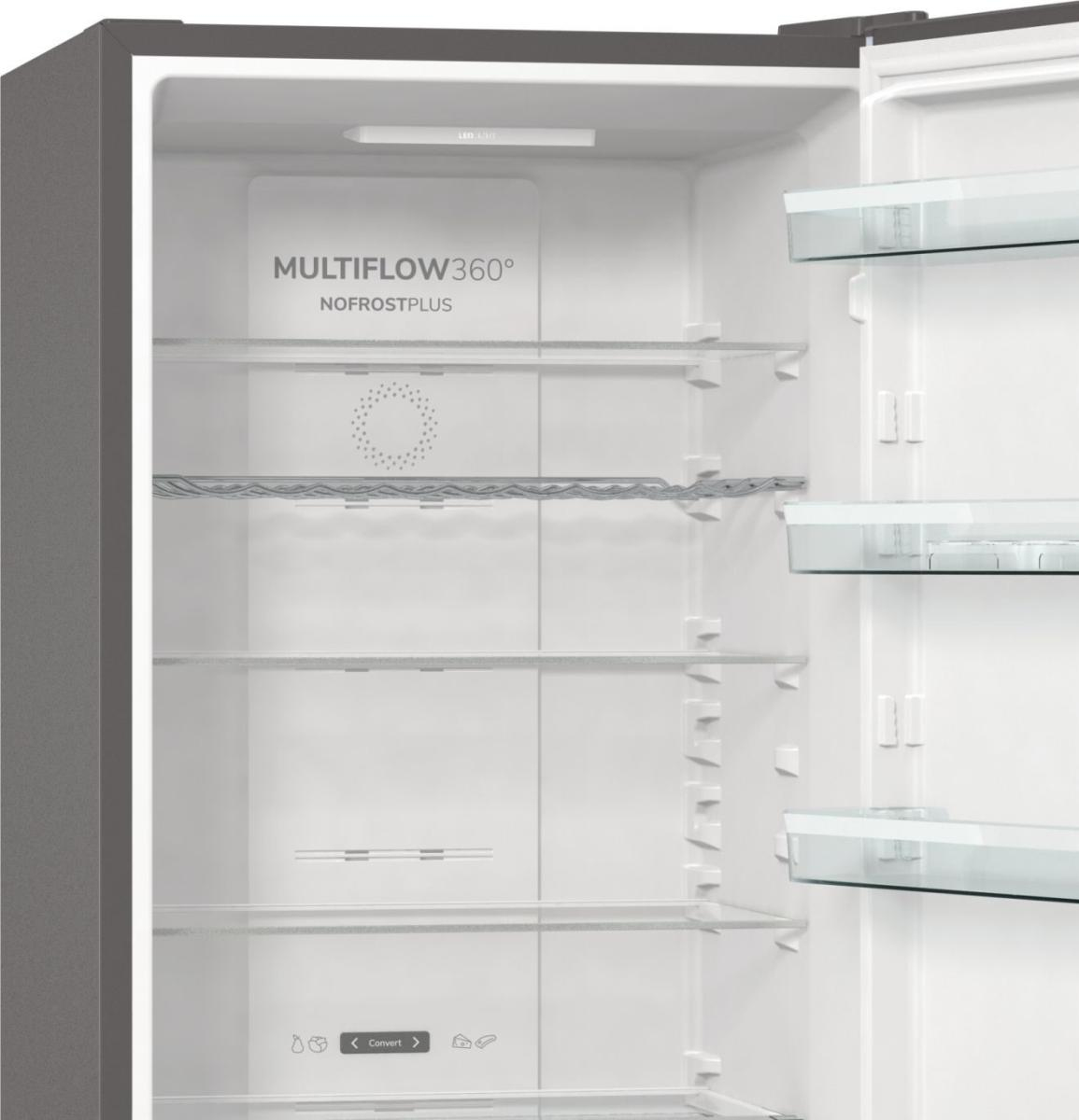 Gorenje G600 NRK620CA2XL4 Vrijstaand 331 l Grijs, Roestvrijstaal, Donkergrijs - Afbeelding 14